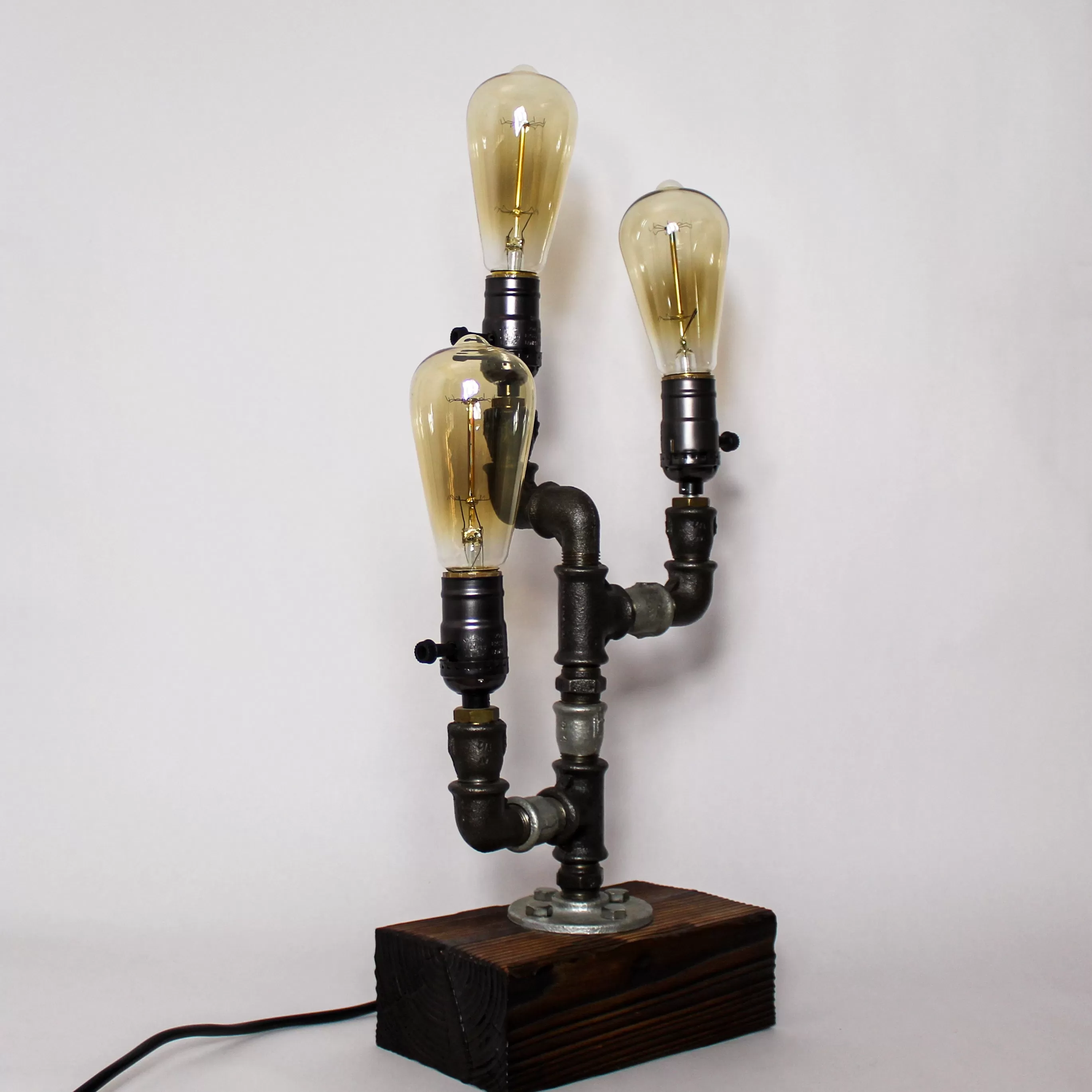 Industrial Table Lamp - Steampunk lamp