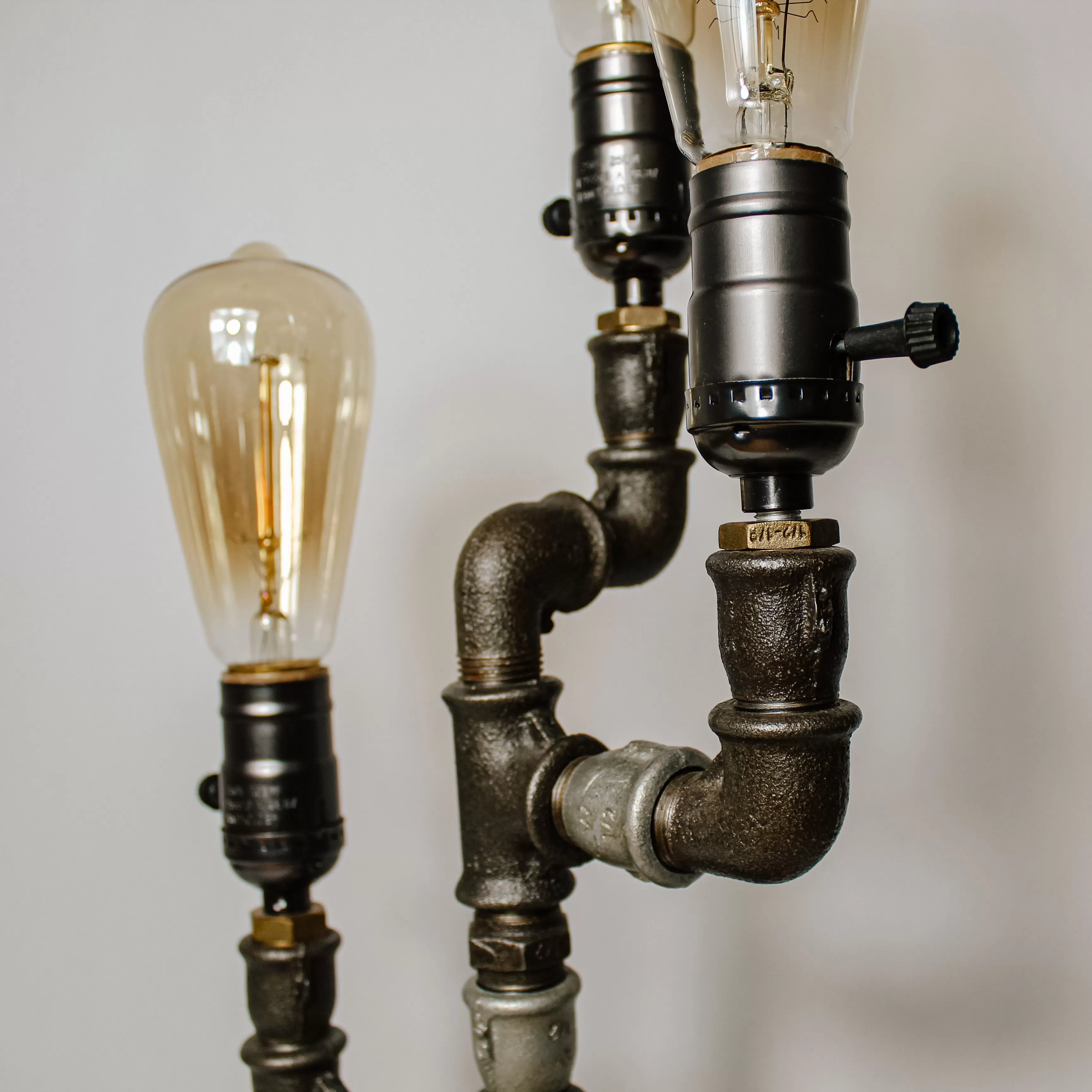 Industrial Table Lamp - Steampunk lamp