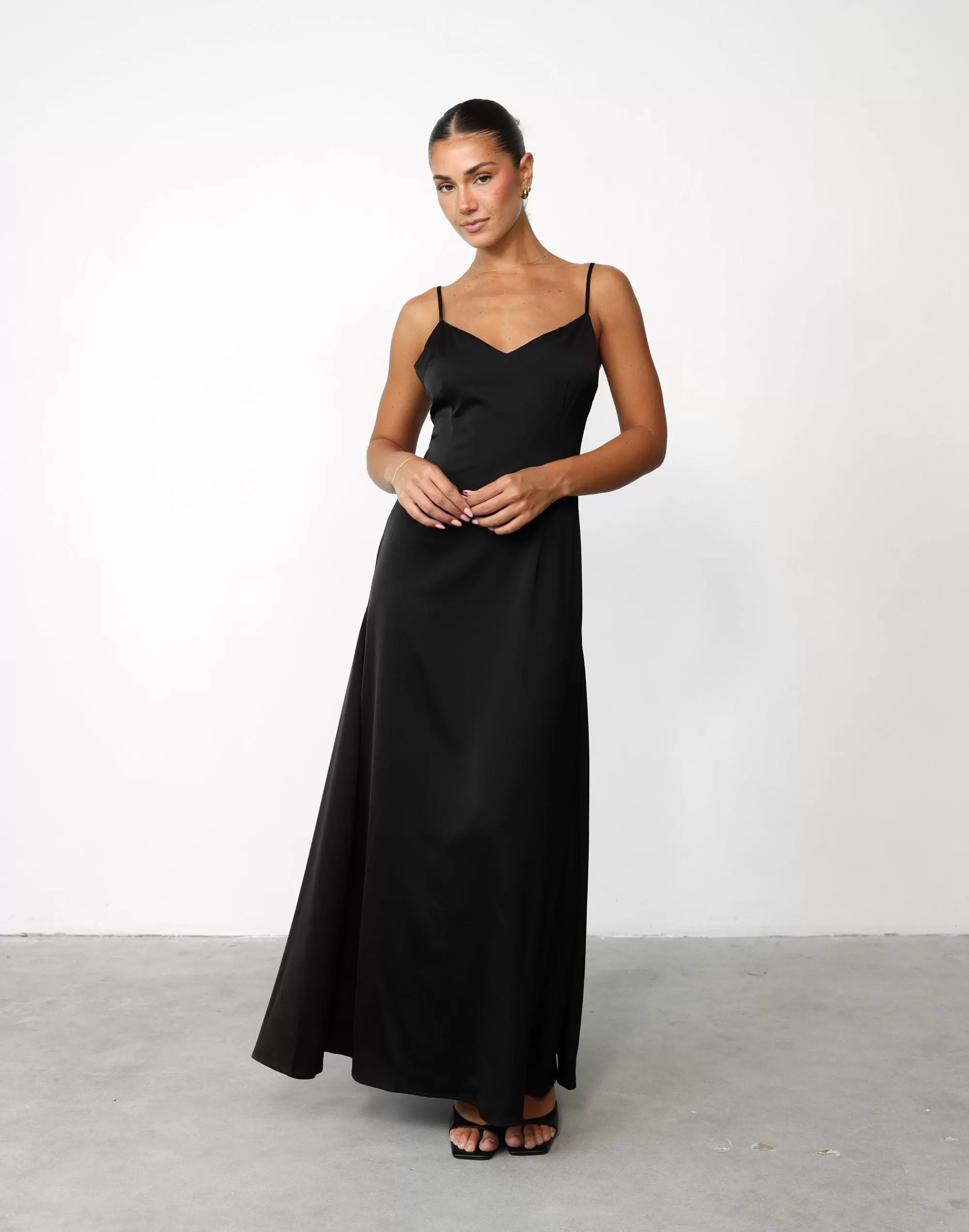 Isabella Maxi Dress (Black)