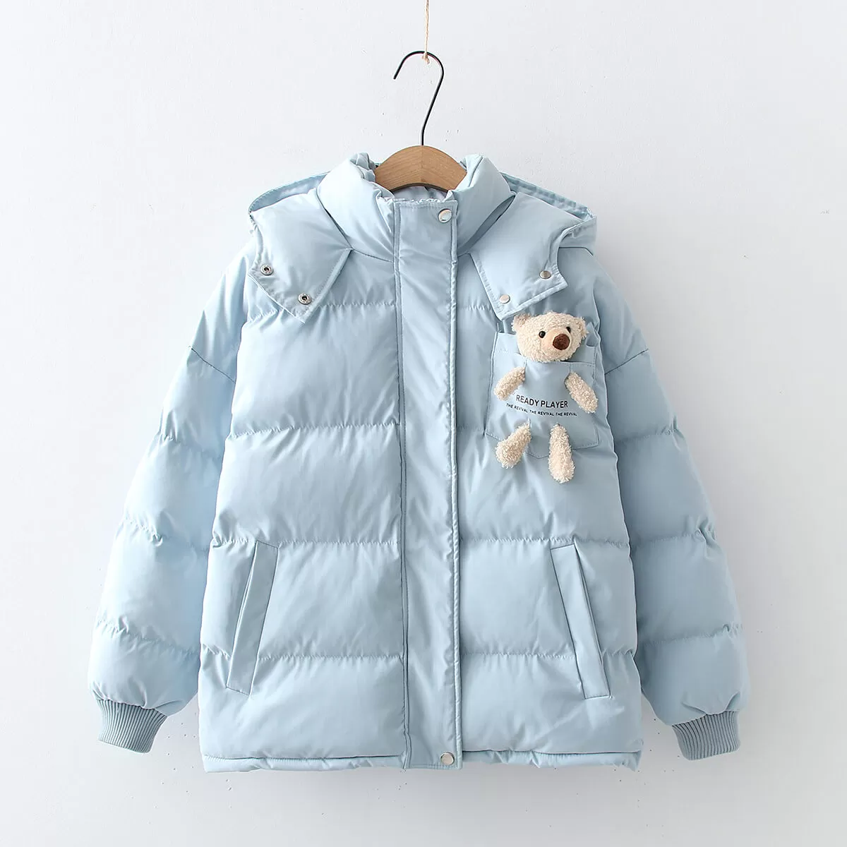 Japanese cute bear Thickened winter coat BY8050