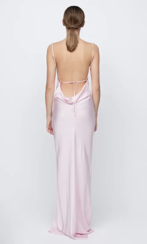 Joelle Split Maxi Dress - Quartz Pink