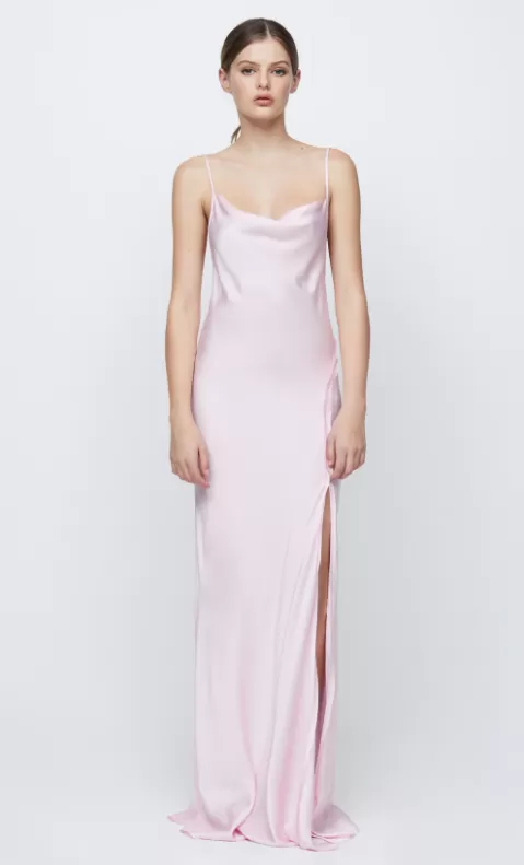 Joelle Split Maxi Dress - Quartz Pink