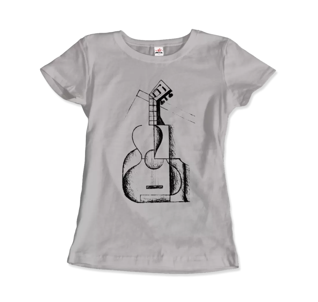 Juan Gris the Guitar 1912 Artwork T-Shirt