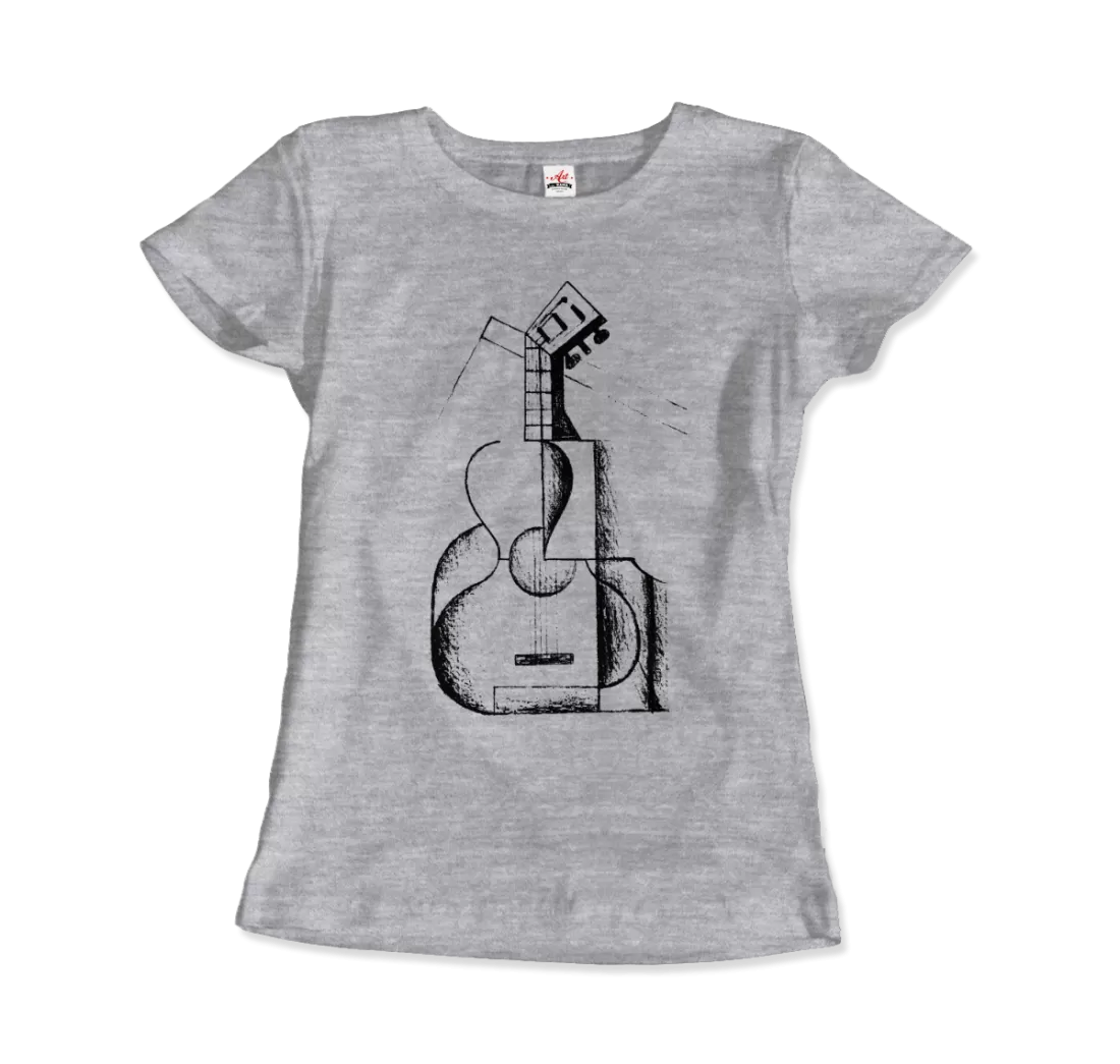 Juan Gris the Guitar 1912 Artwork T-Shirt