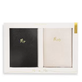 KATIE LOXTON | Mr & Mrs Passport Cover Gift Set