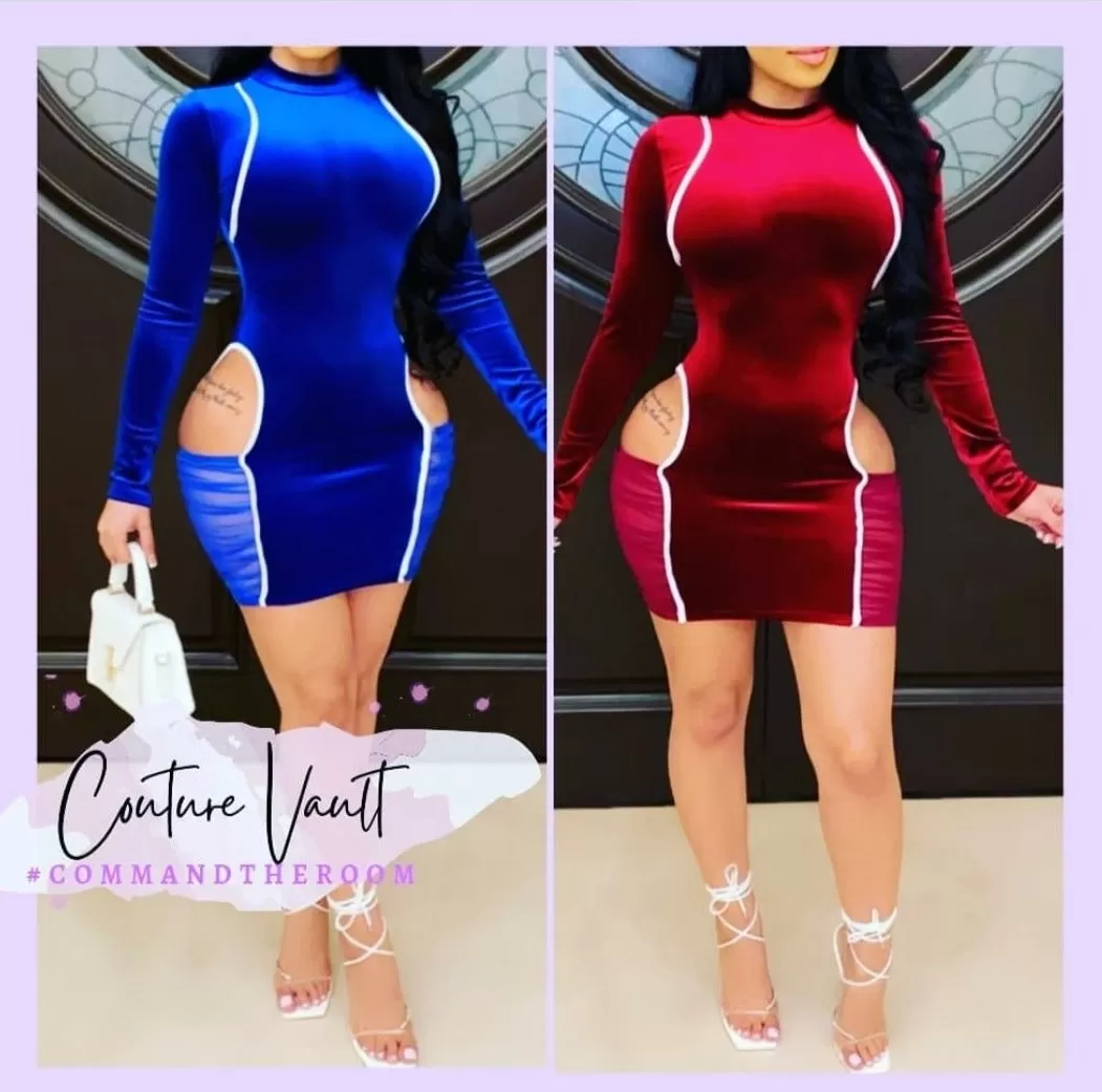 Kauna Velvet Crush Dress