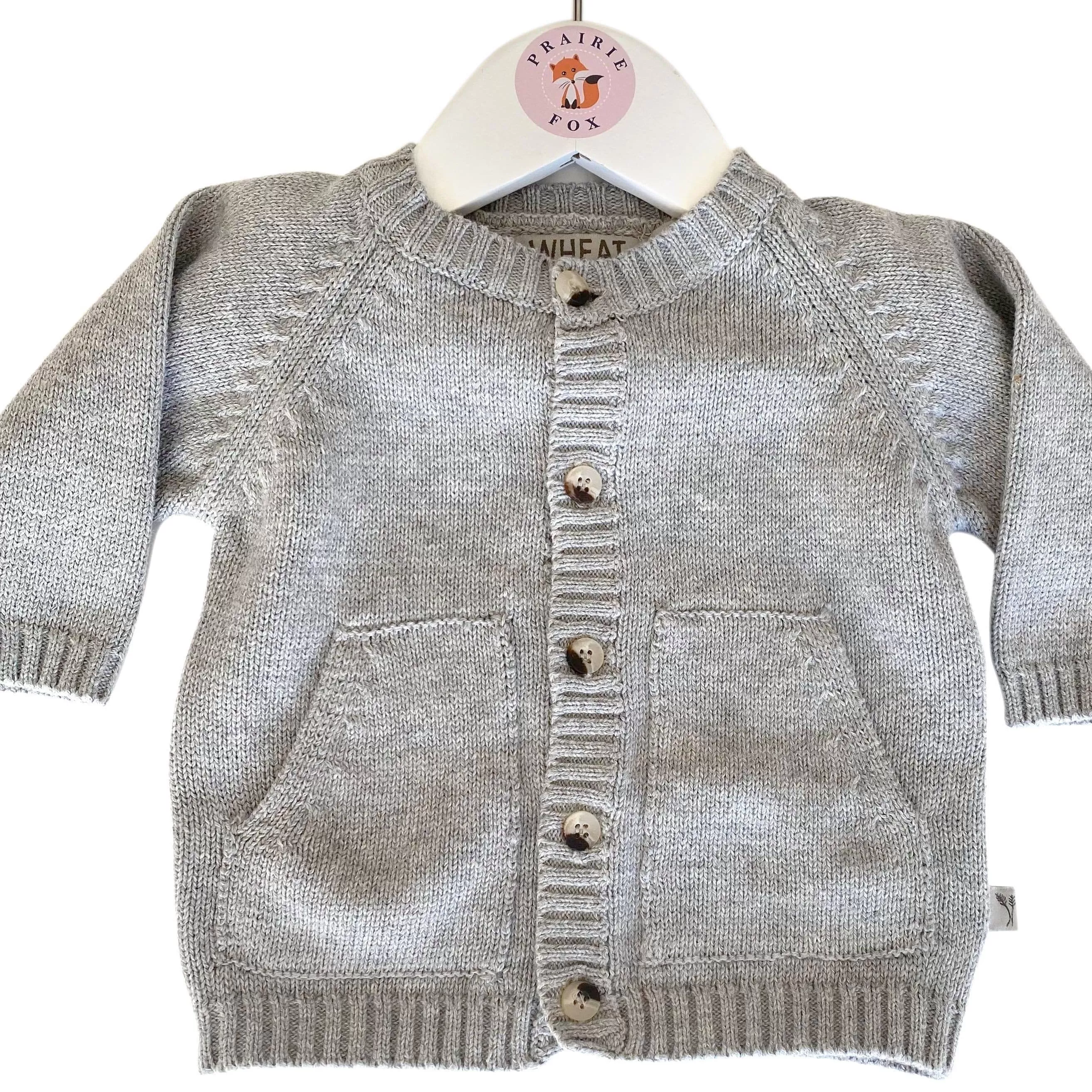 Knit Cardigan Classic - Grey