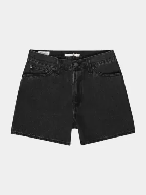 Levi's Women's 80s Mom Shorts - Not To Interrupt Black