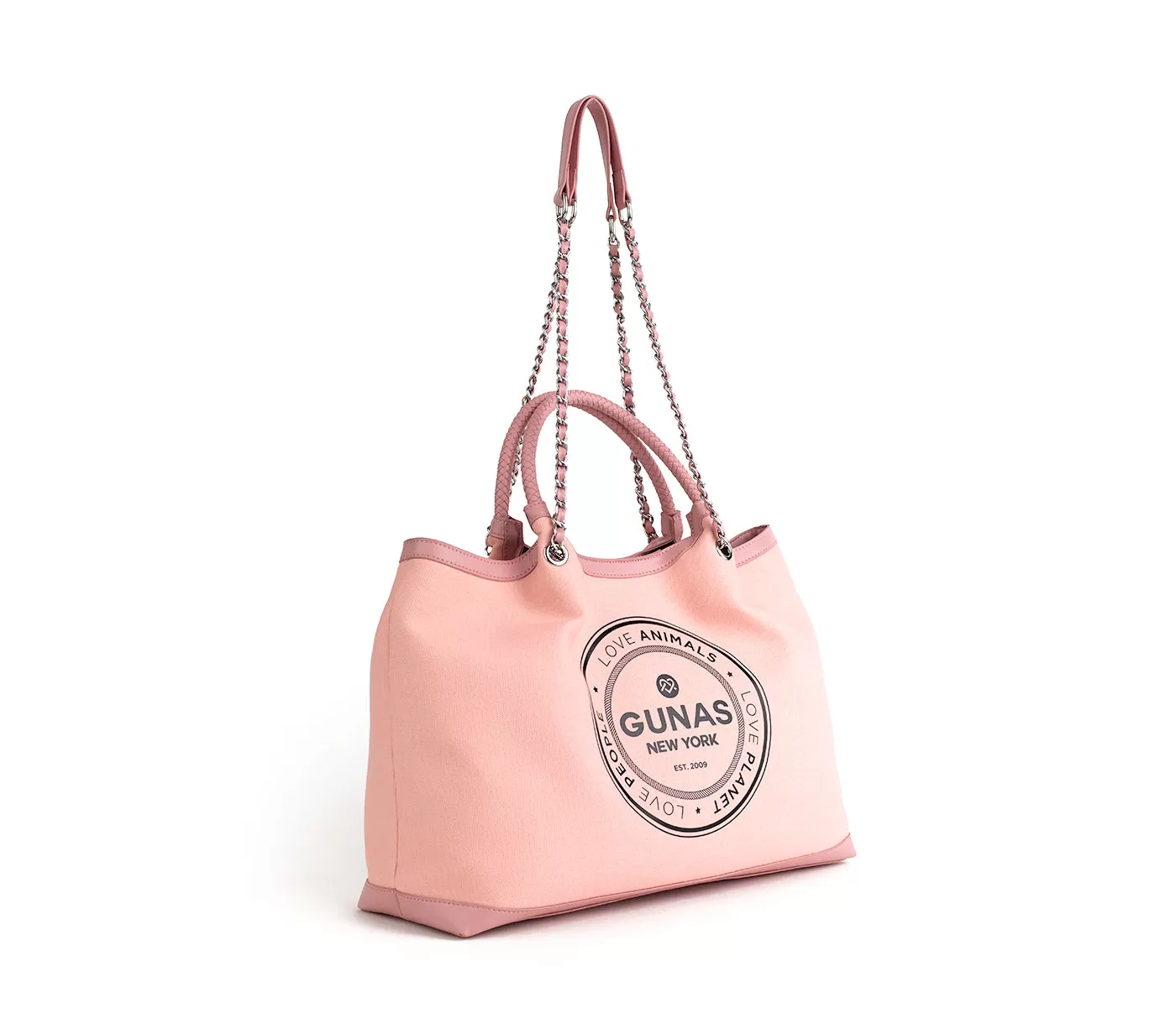 Light Pink Vegan Canvas Tote Ruth