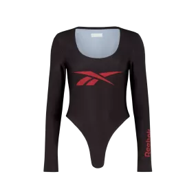 Machine-A x Reebok - Unisex Vector Bodysuit in Black/Red