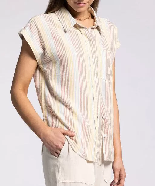 Mali Shirt - Retro Rainbow Stripe