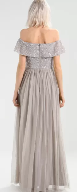 Maura Silver Gown