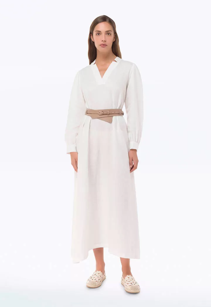 Maxi Linen Dress