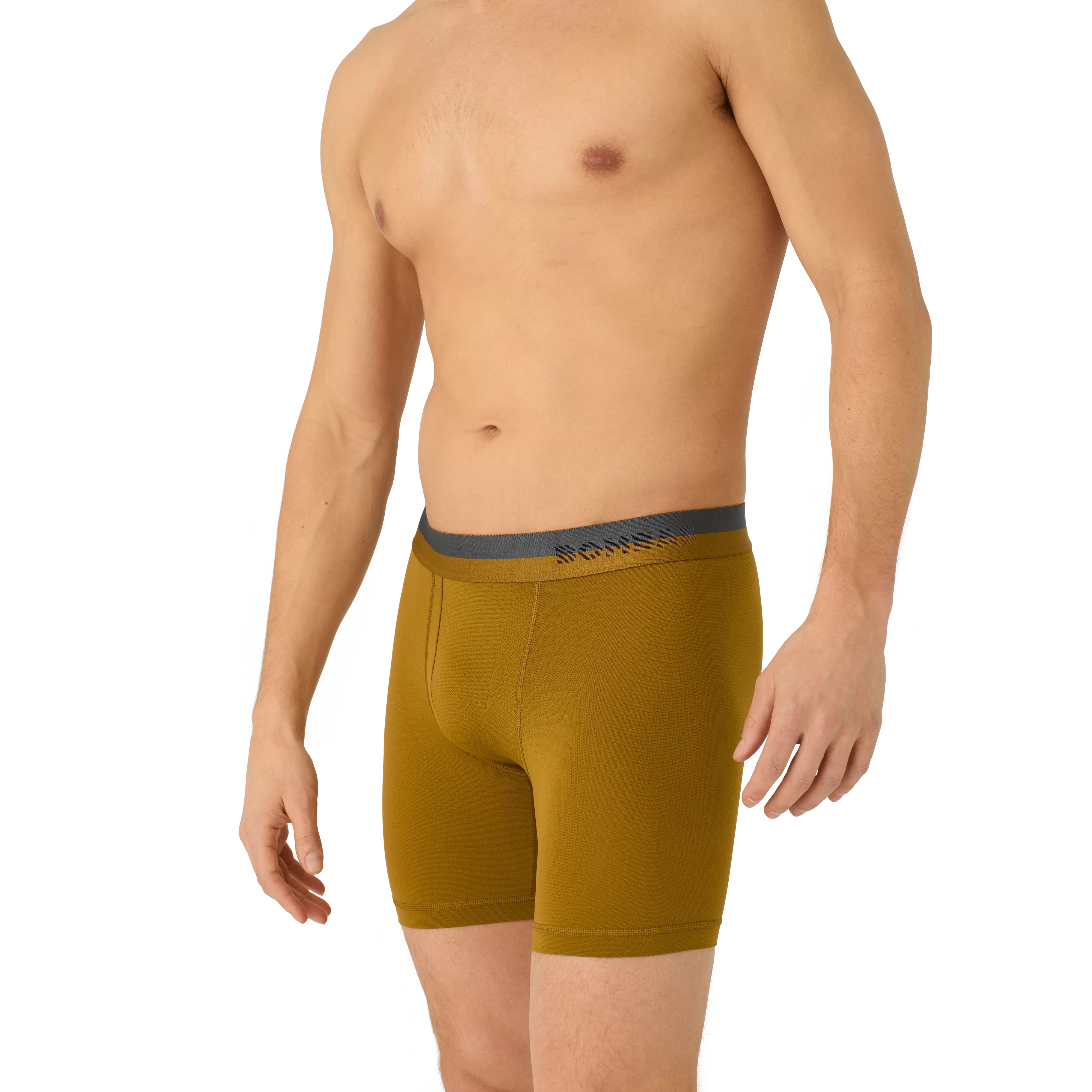 Men's Active Flyless Boxer Brief 6-Pack