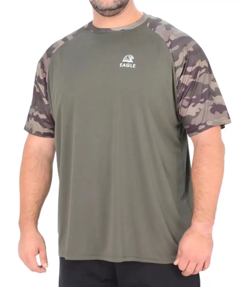 Mens Camo Active Tee