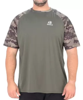 Mens Camo Active Tee