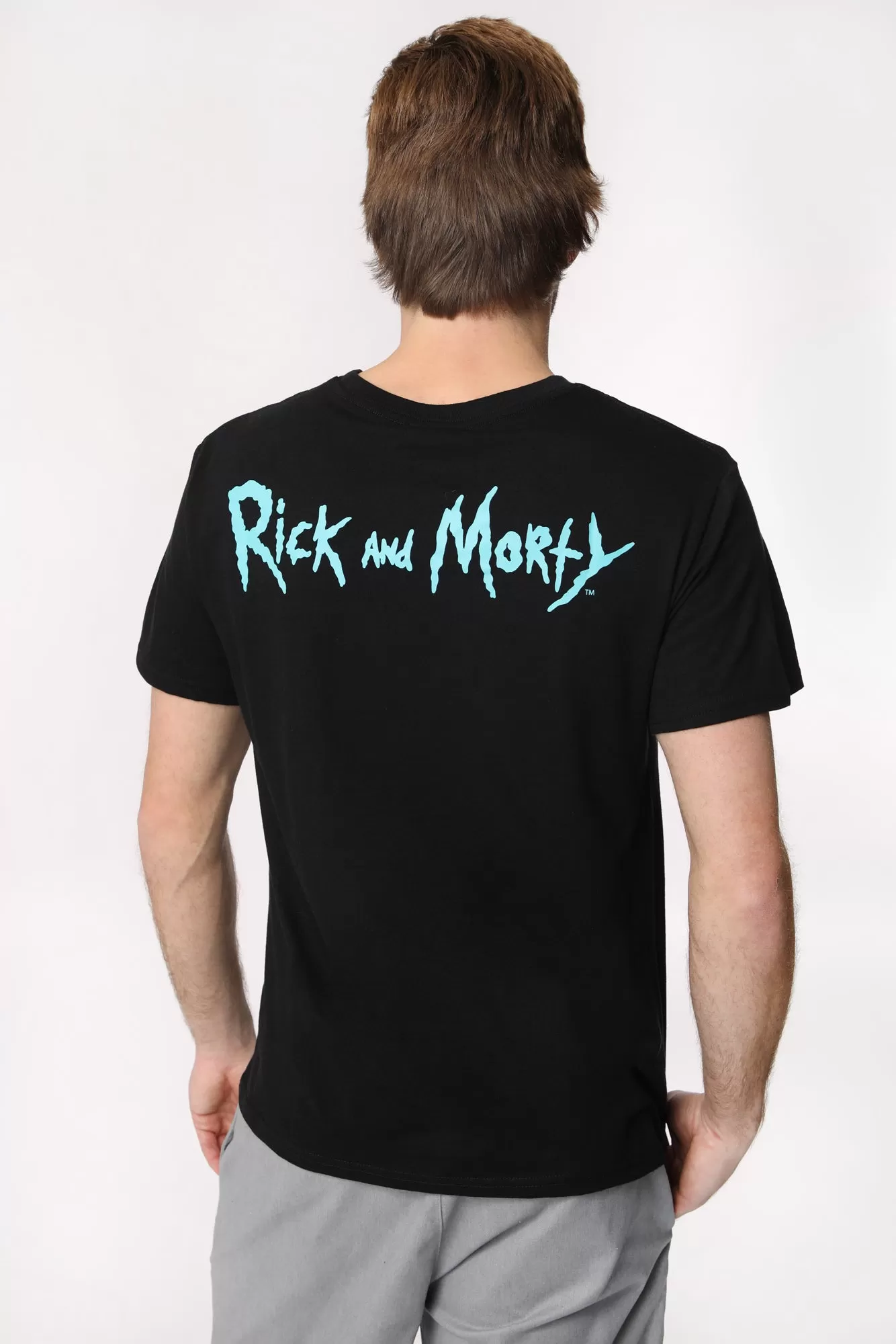 Mens Rick And Morty Portal Boys T-Shirt