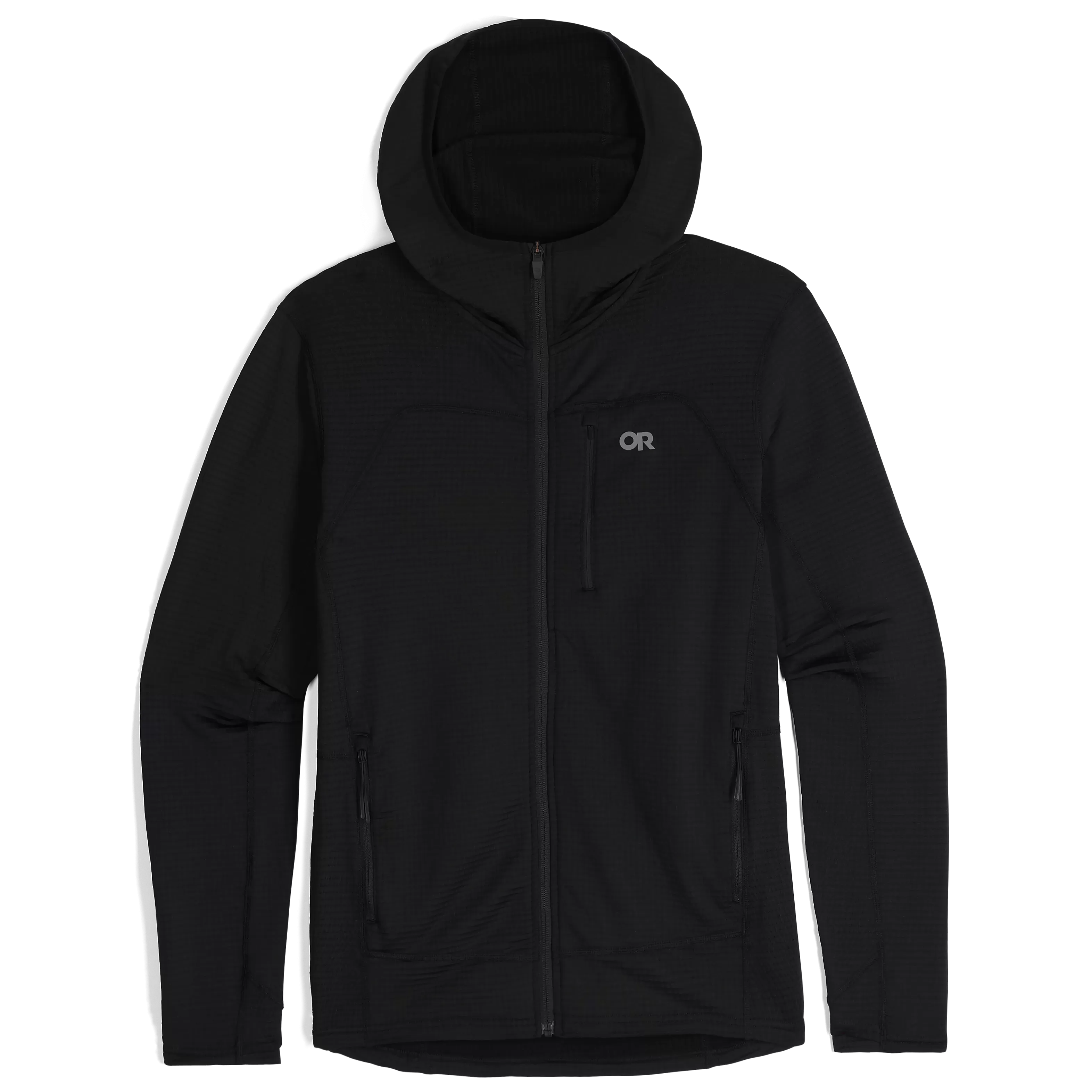 Men's Vigor Grid Fleece Full Zip Hoodie