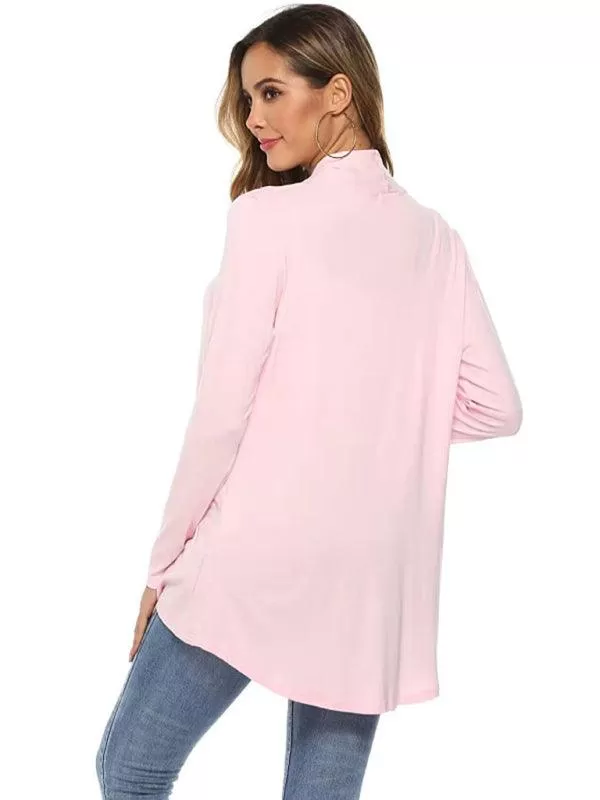 Mid-Length  Women Cardigan Sweater