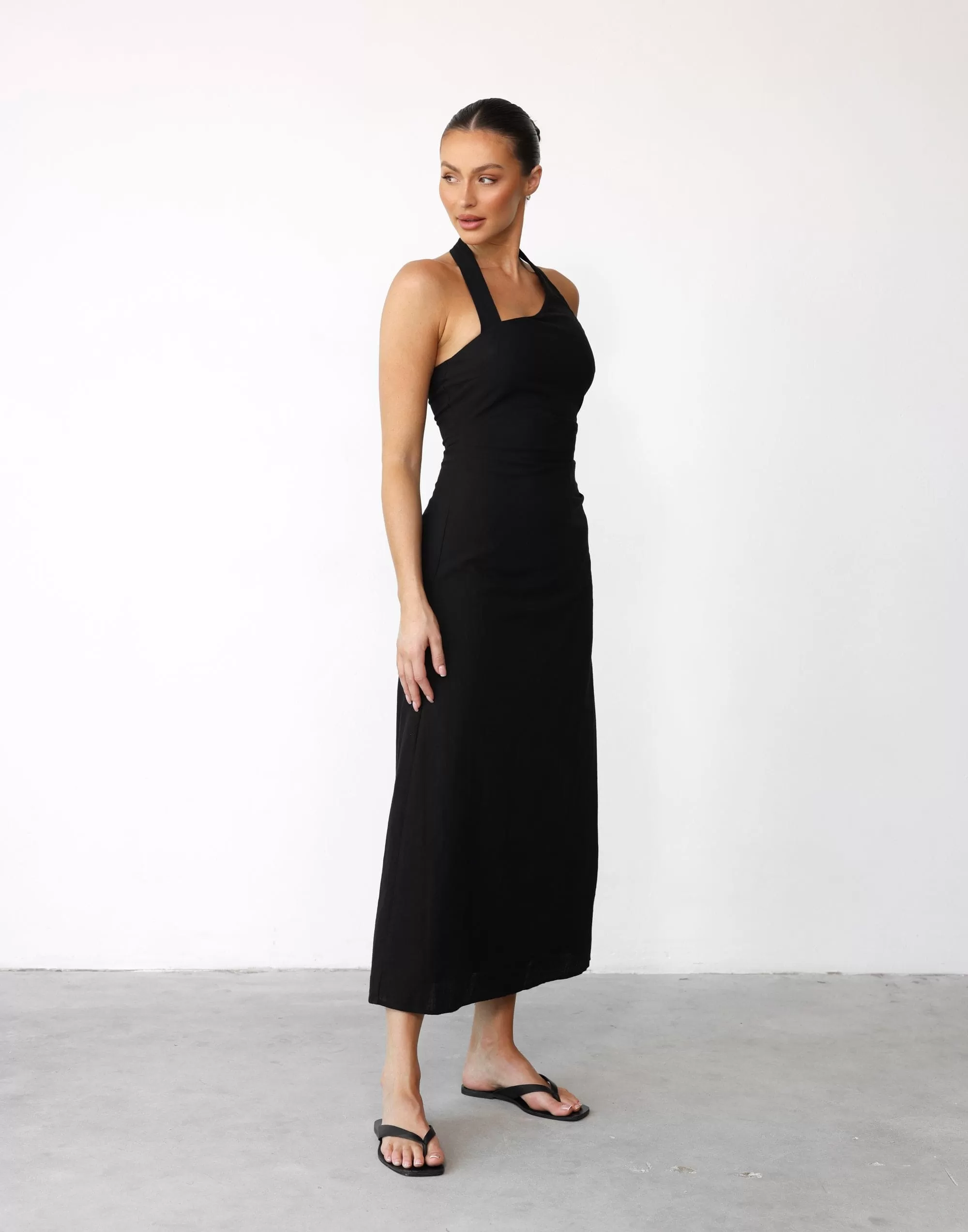 Nakia Maxi Dress (Black)