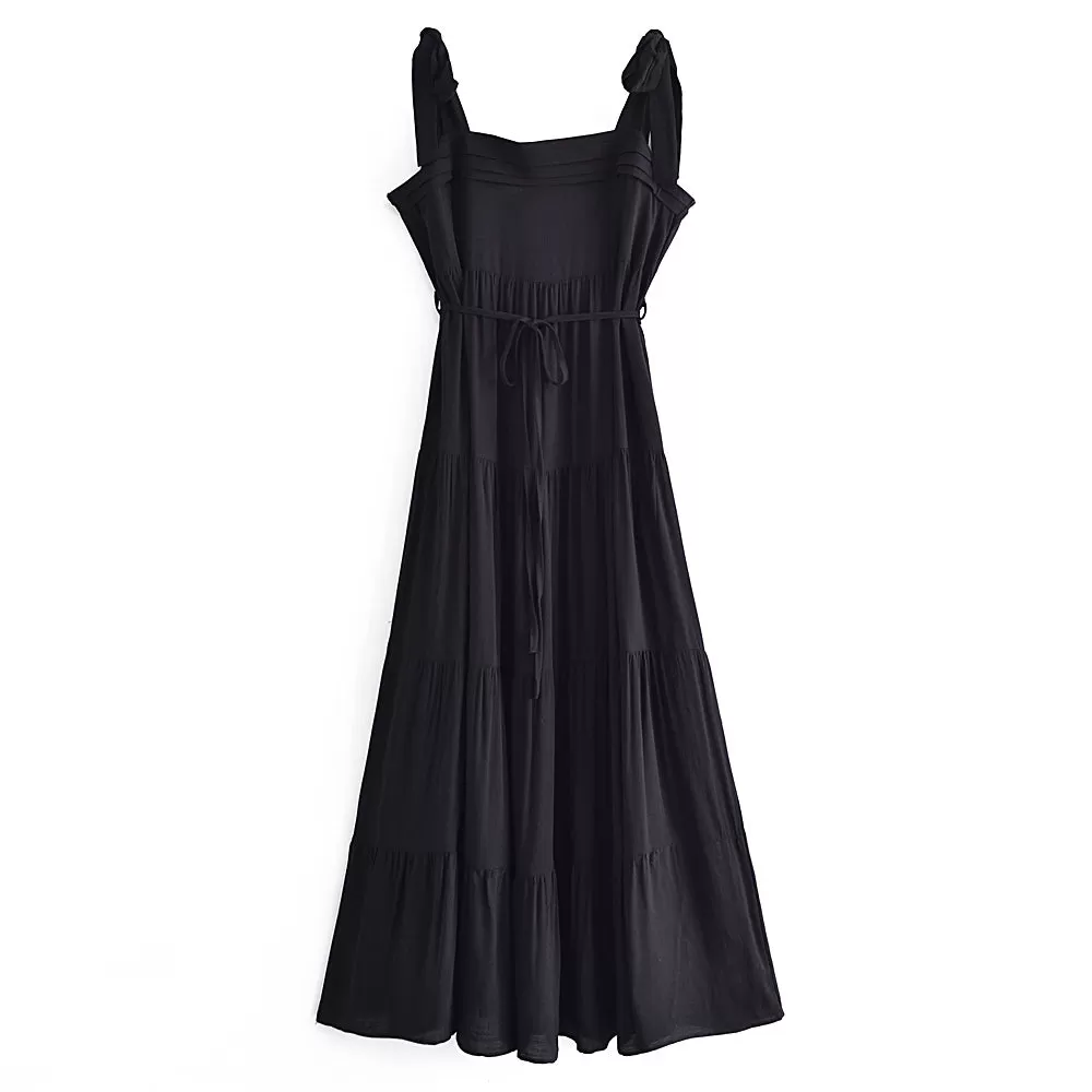 Natalie Tie Knot Shoulder Dress