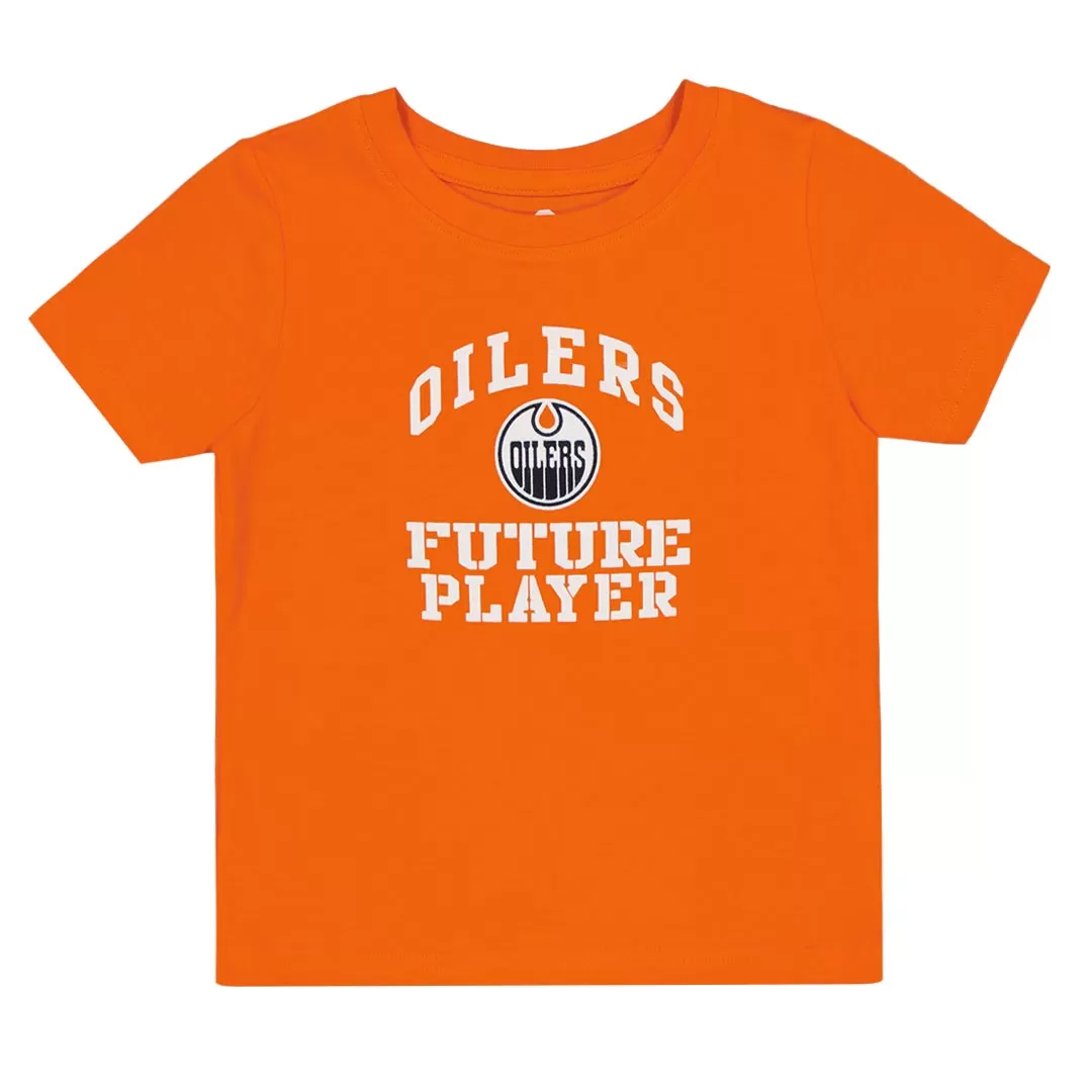 NHL - Kids' (Toddler & Infant) Edmonton Oilers Short Sleeve T-Shirt (HK5I2HC3WG399 OILERS)