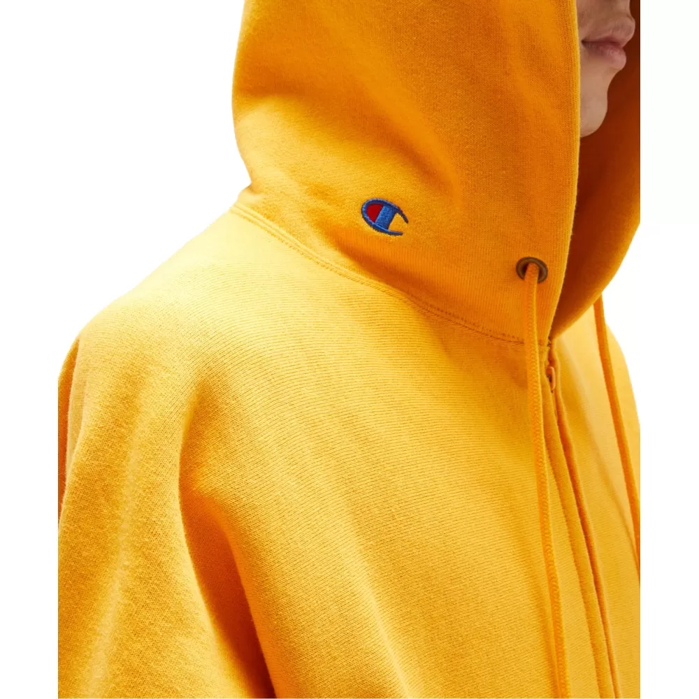 N.HOOLYWOOD N.HOOLYWOOD X CHAMPION HOODIE-MUSTARD