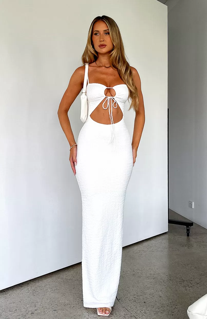 No Stress Maxi Dress White