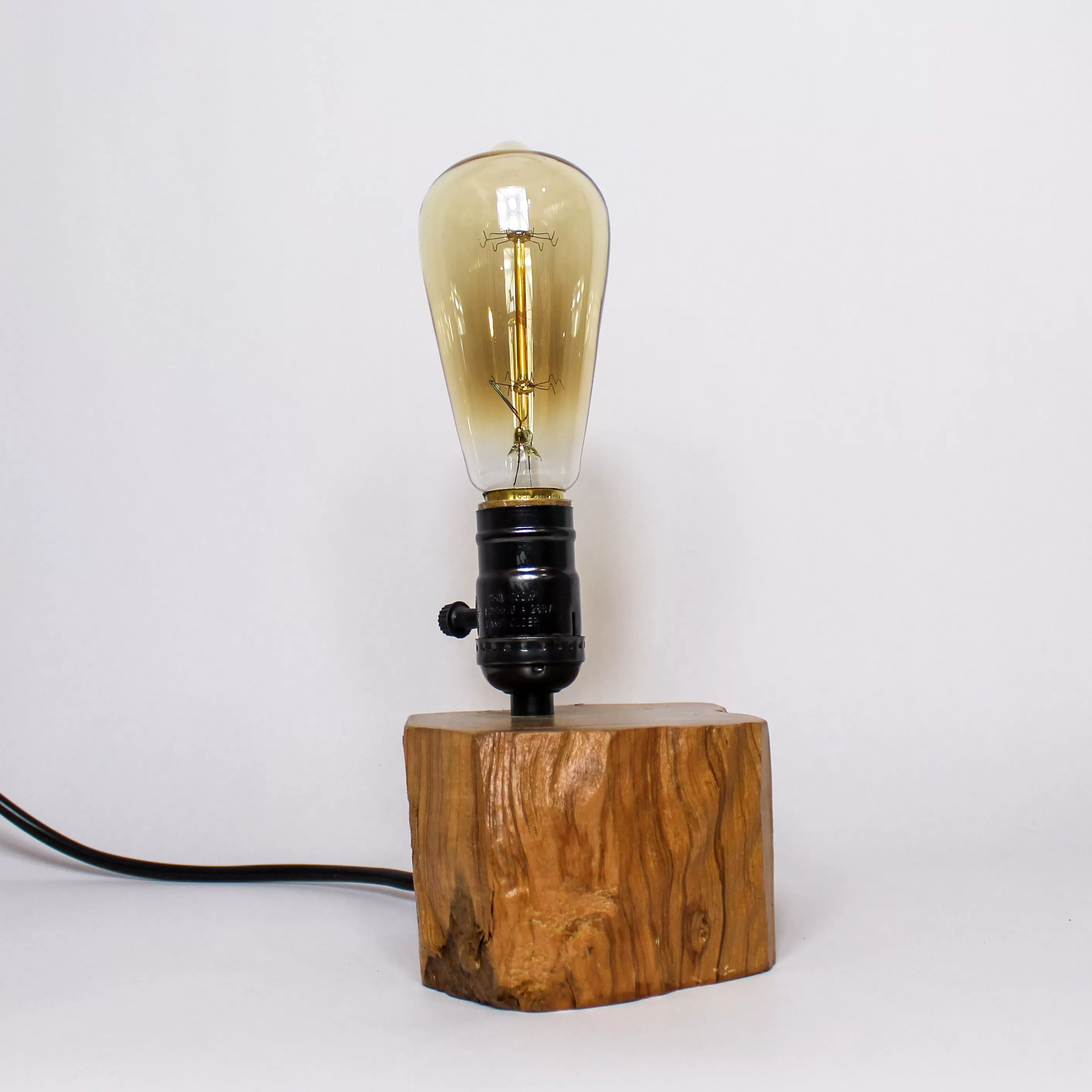 Olive tabletop  lamp (Right)