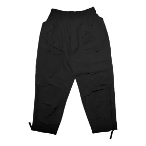 OPEN DIALOGUE OPEN DIALOGUE X WILDTHINGS KNEE PLEATED CARGO PANTS-BLACK