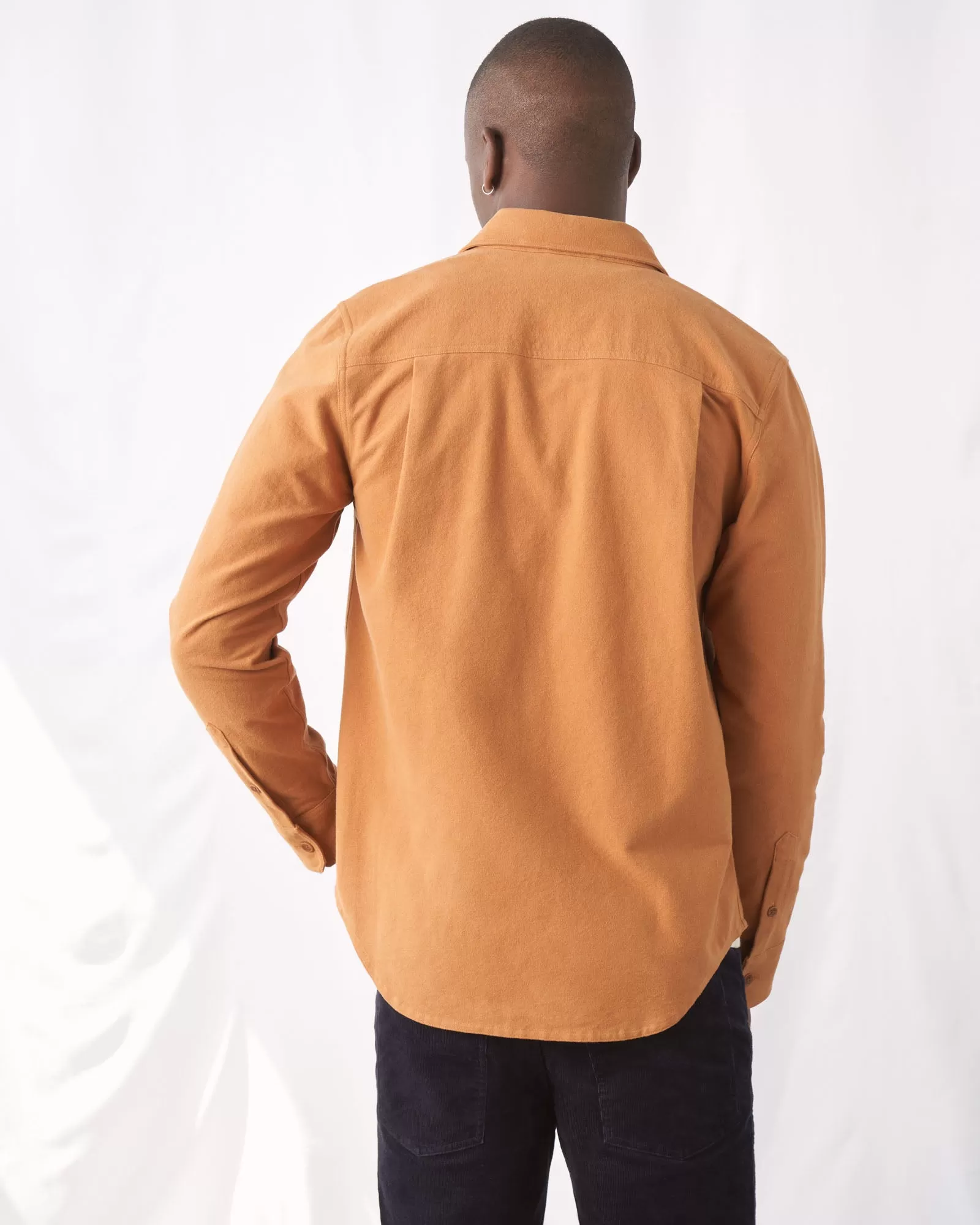 Organic Chamois Cloth Button Down