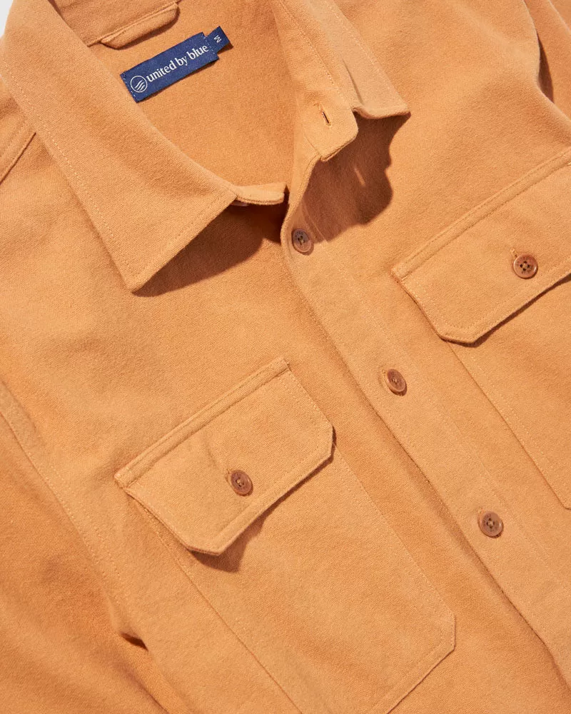 Organic Chamois Cloth Button Down