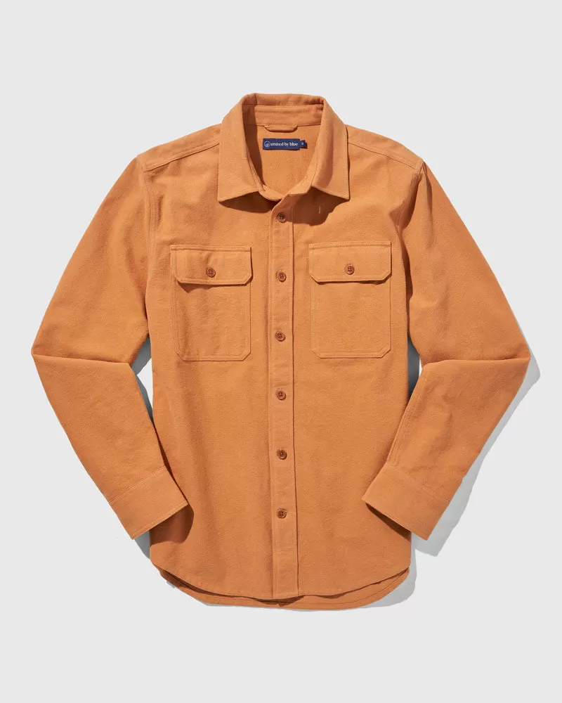 Organic Chamois Cloth Button Down