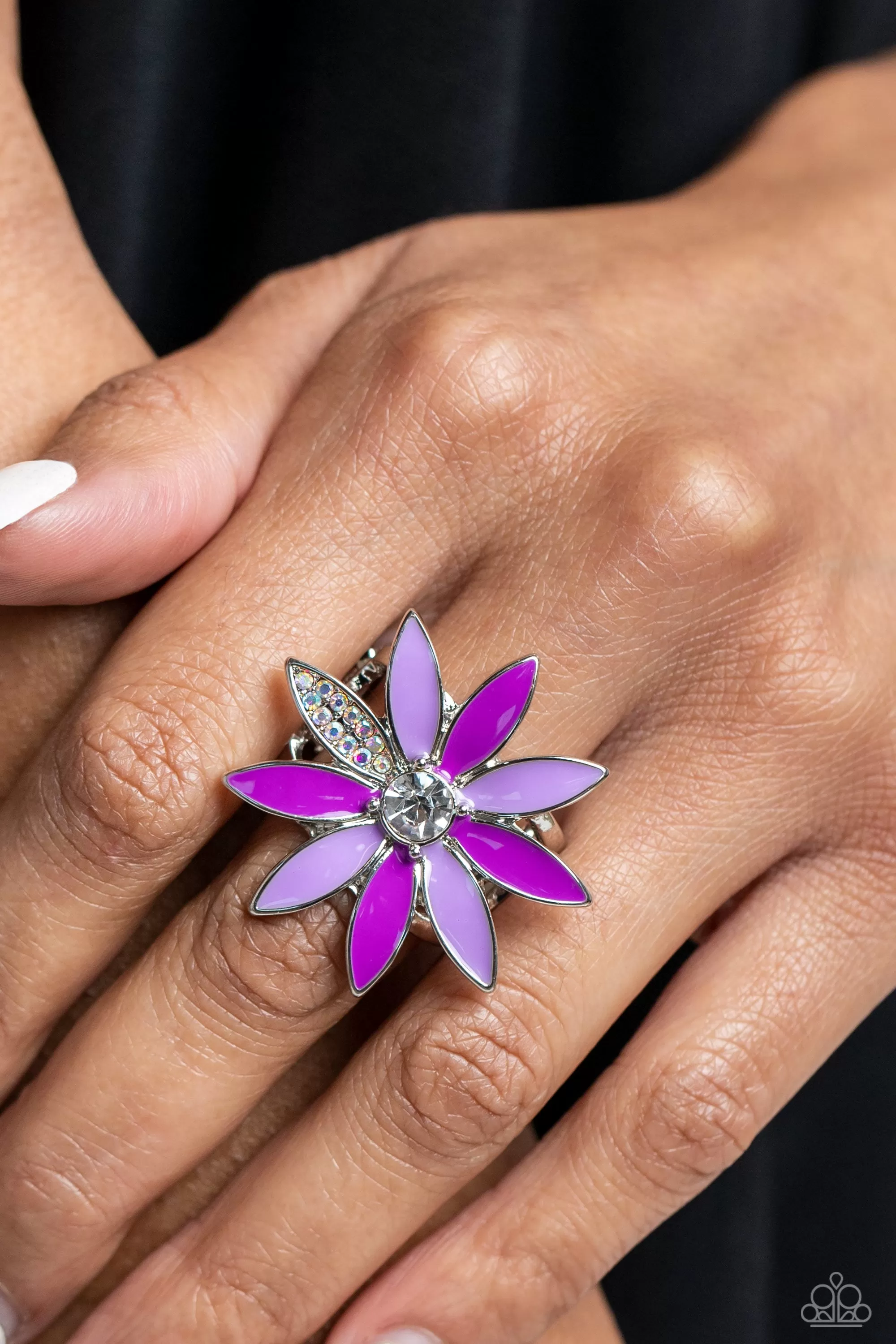 Paparazzi Lily Lei Purple Ring