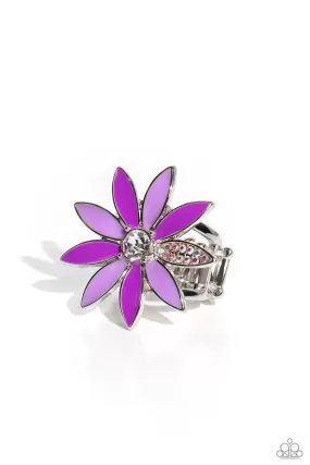 Paparazzi Lily Lei Purple Ring