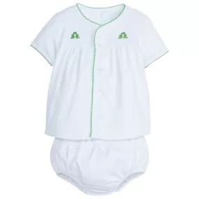 Pinpoint Layette Set - Frog