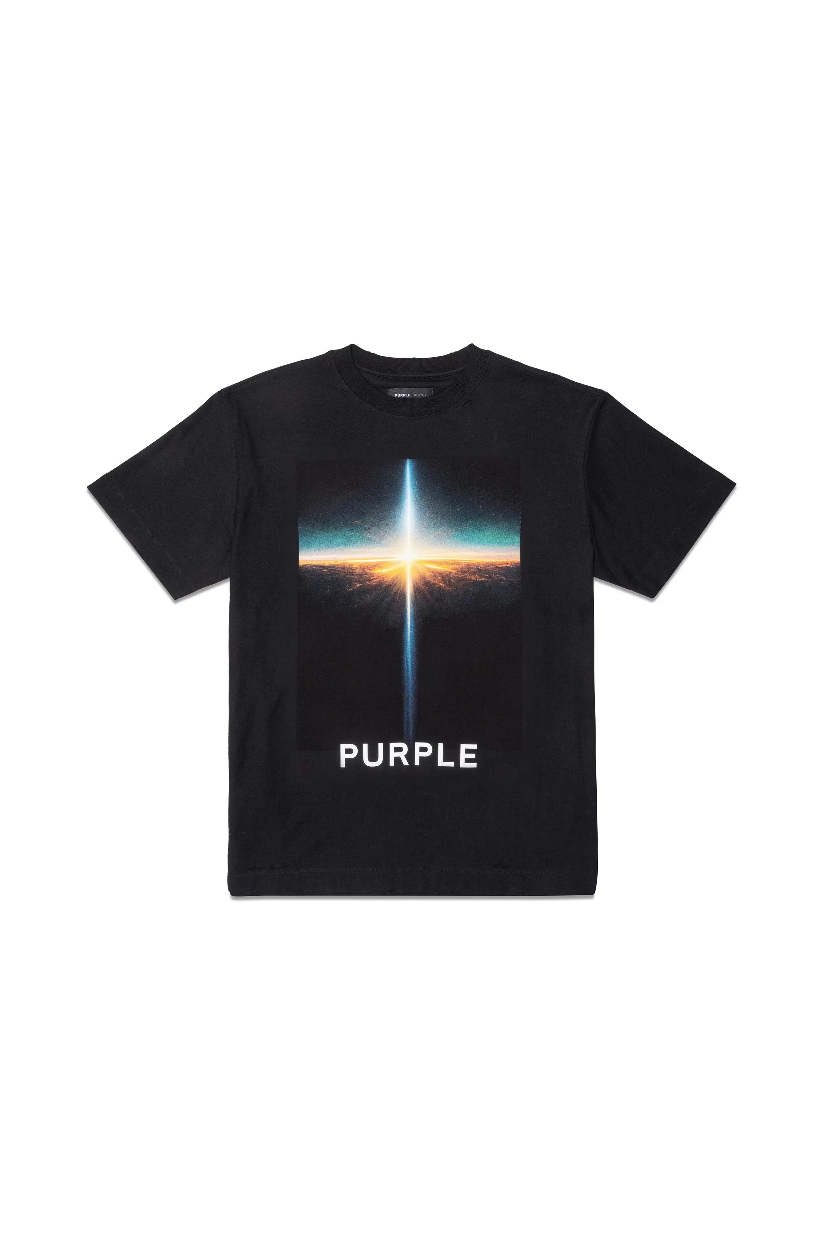 PURPLE BRAND P104 TEXTURED JERSEY T-SHIRT