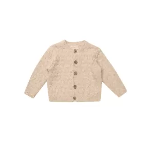 Quincy Mae Knit Cardigan Sweater - Shell