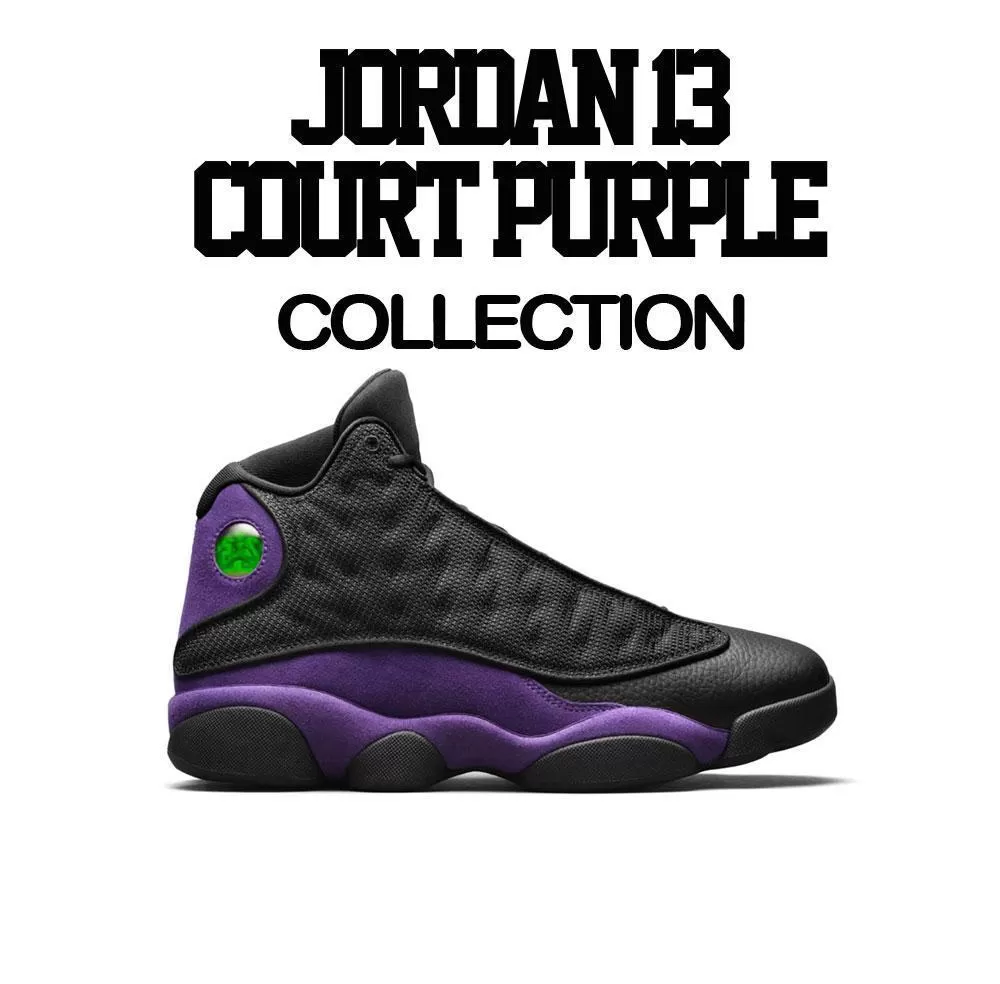 Retro 13 Court Purple Medicine Sweater