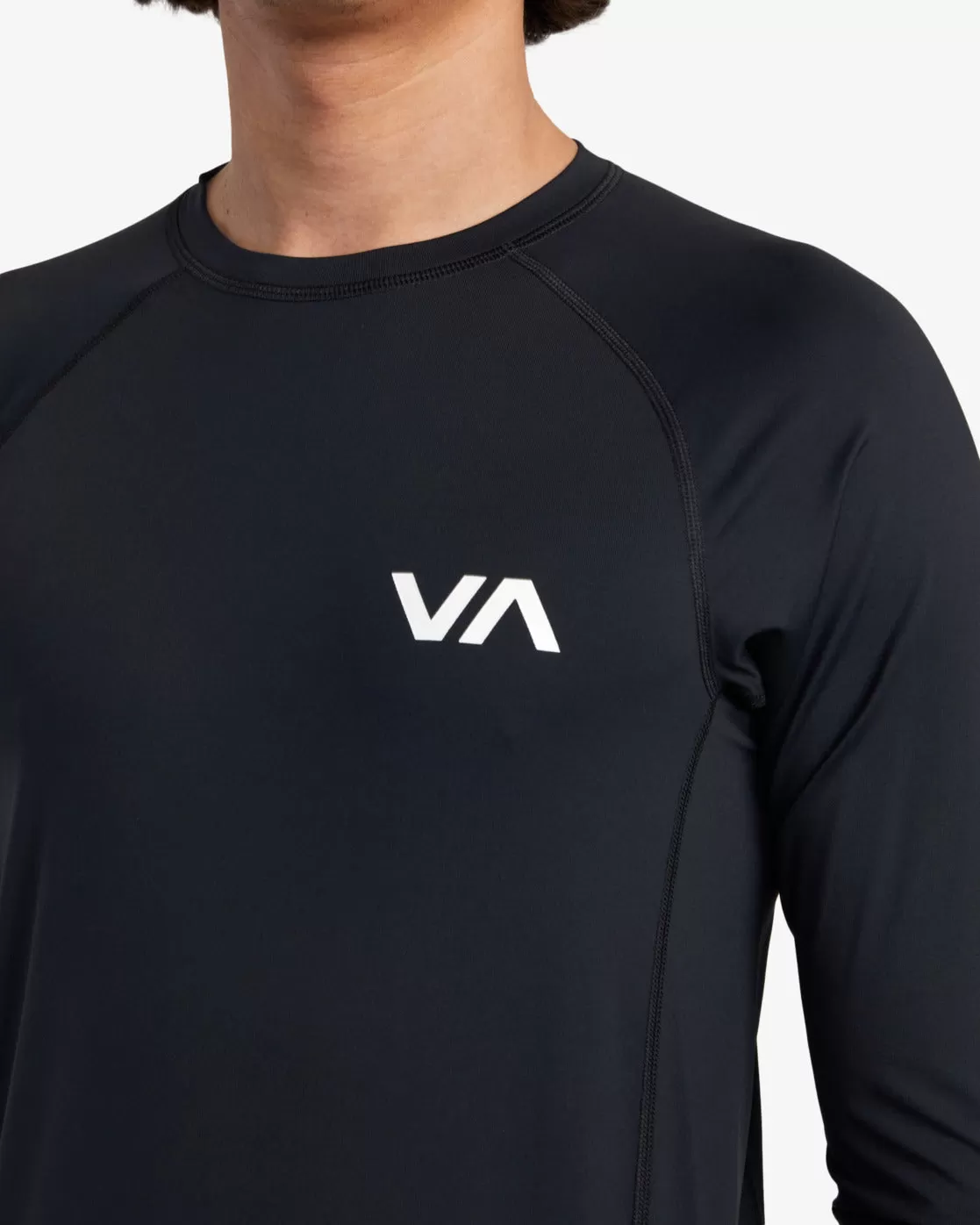 RVCA Long Sleeve Rashguard - Black 2