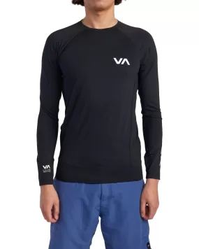 RVCA Long Sleeve Rashguard - Black 2