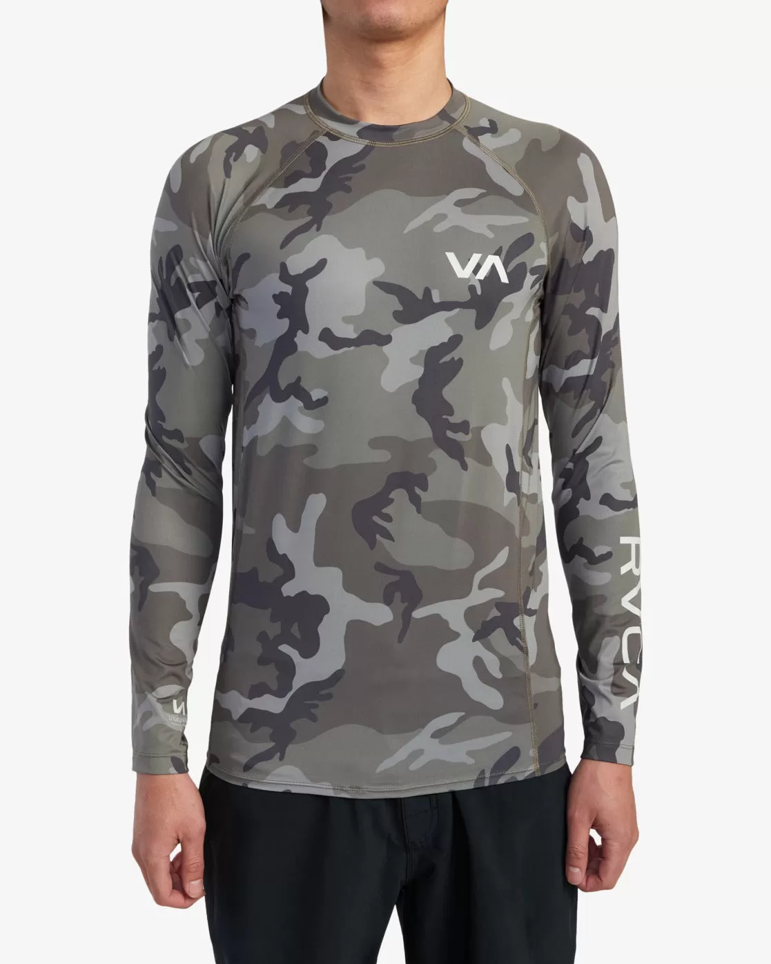 RVCA Long Sleeve Rashguard - Camo