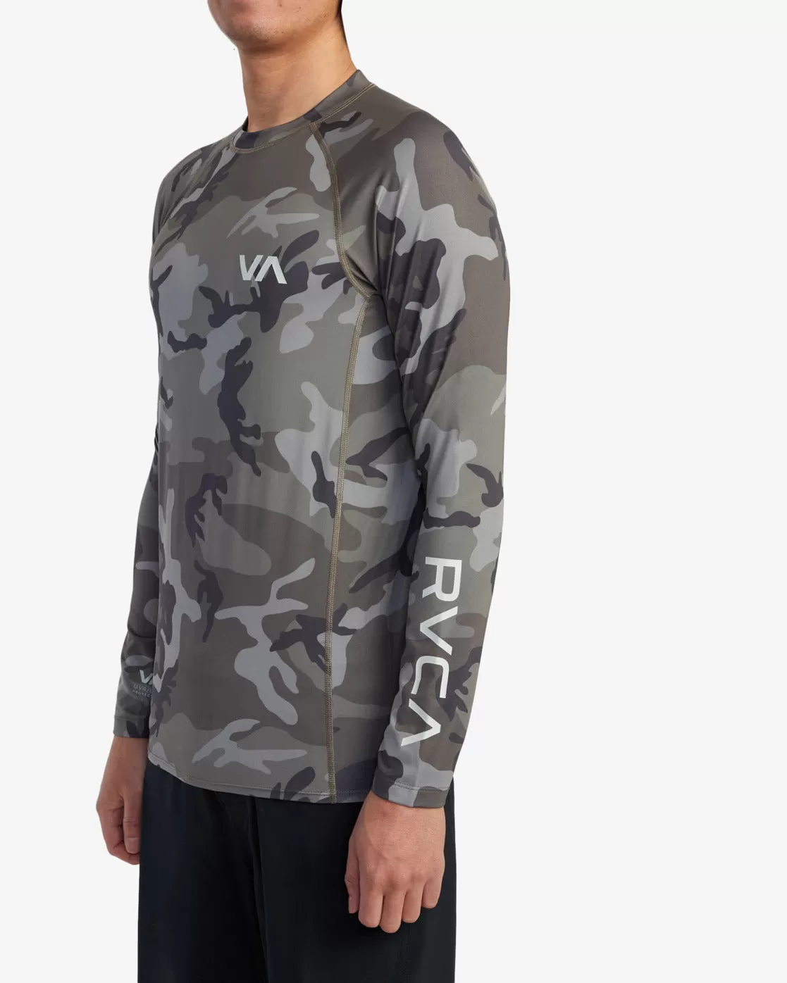 RVCA Long Sleeve Rashguard - Camo