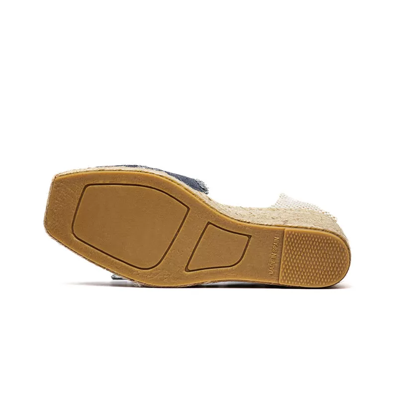 Sandal Espadrille in Navy