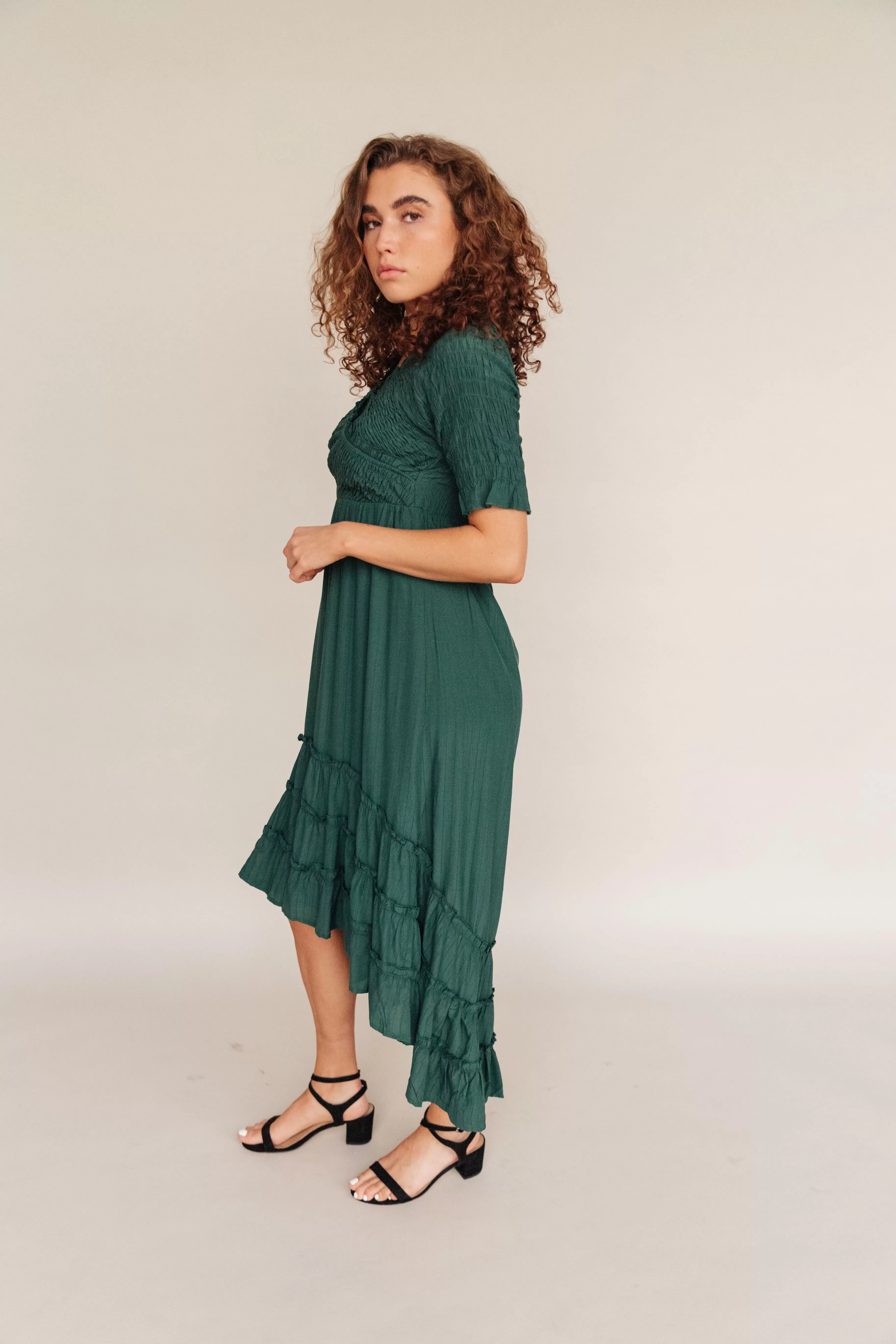 Sedona Hi-Low Midi Dress