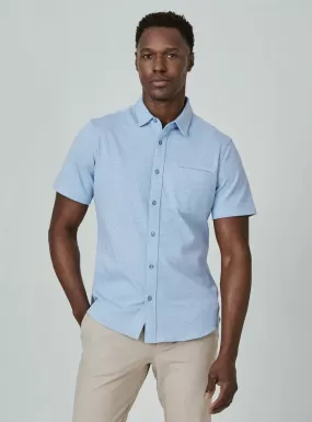 Seville Short Sleeve Shirt - Light Blue