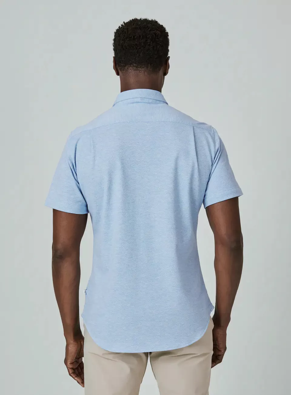 Seville Short Sleeve Shirt - Light Blue