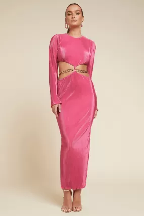 Shania Maxi Dress - Fuchsia