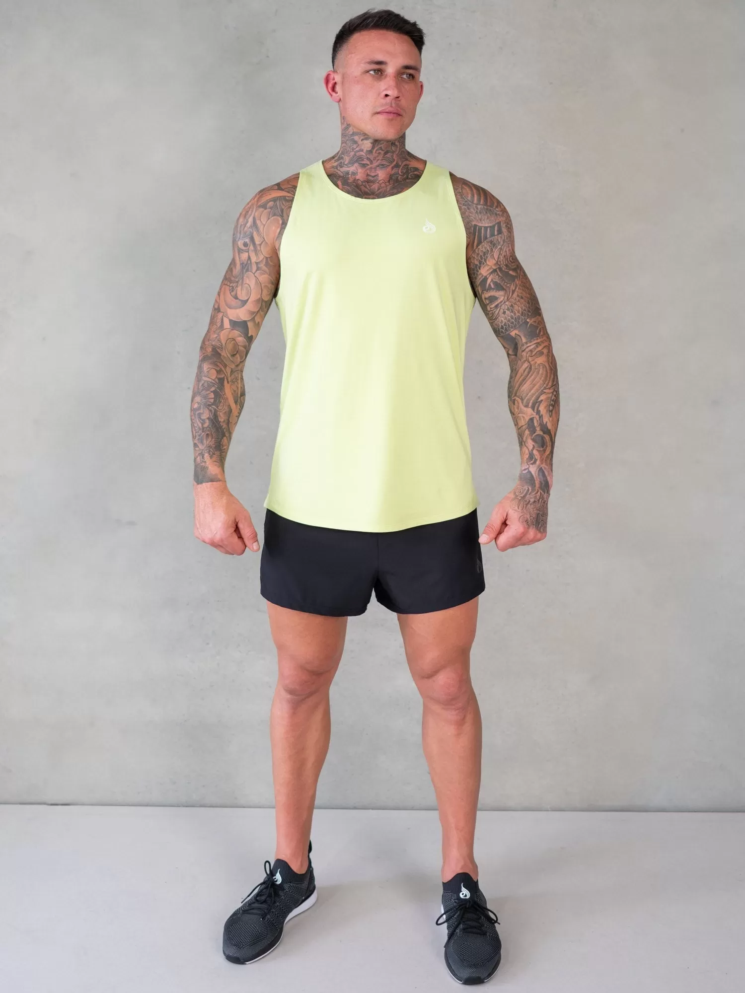 Soft Tech Tank - Lime Marl