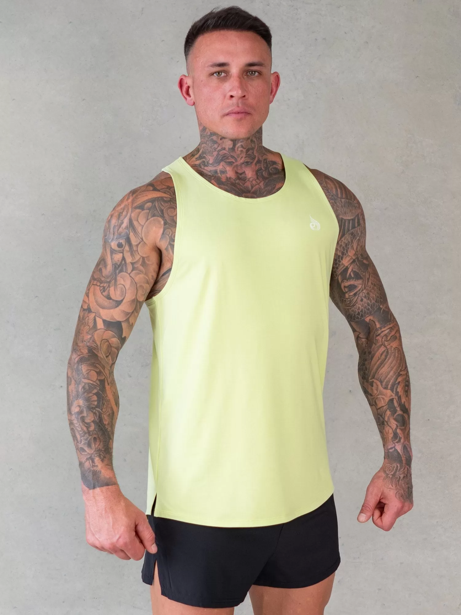 Soft Tech Tank - Lime Marl